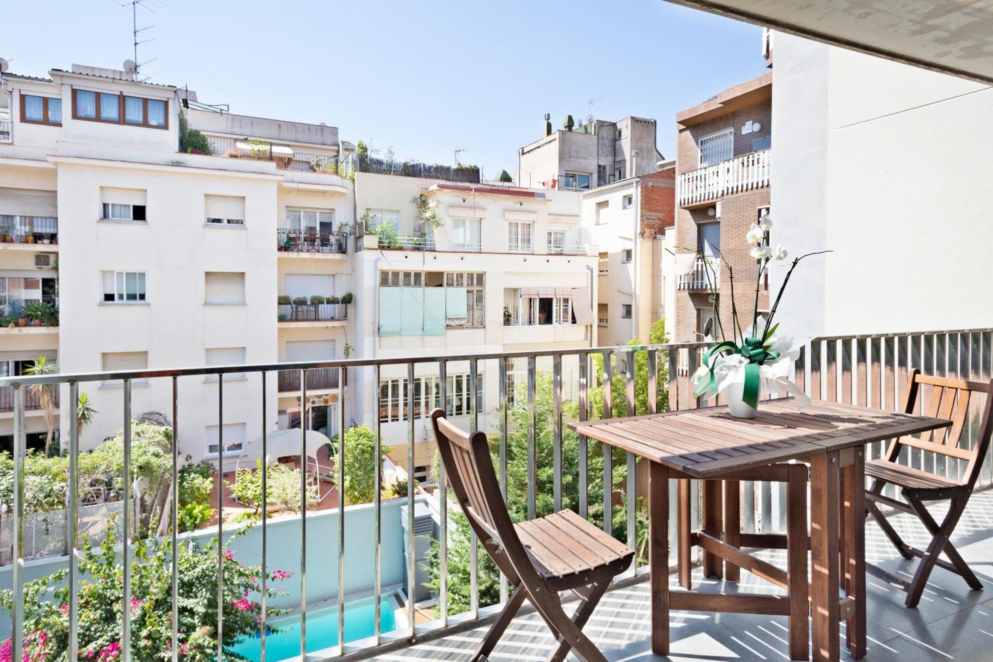 Apartment Barcelona Rentals - Sarria Apartments Near Center Chambre photo