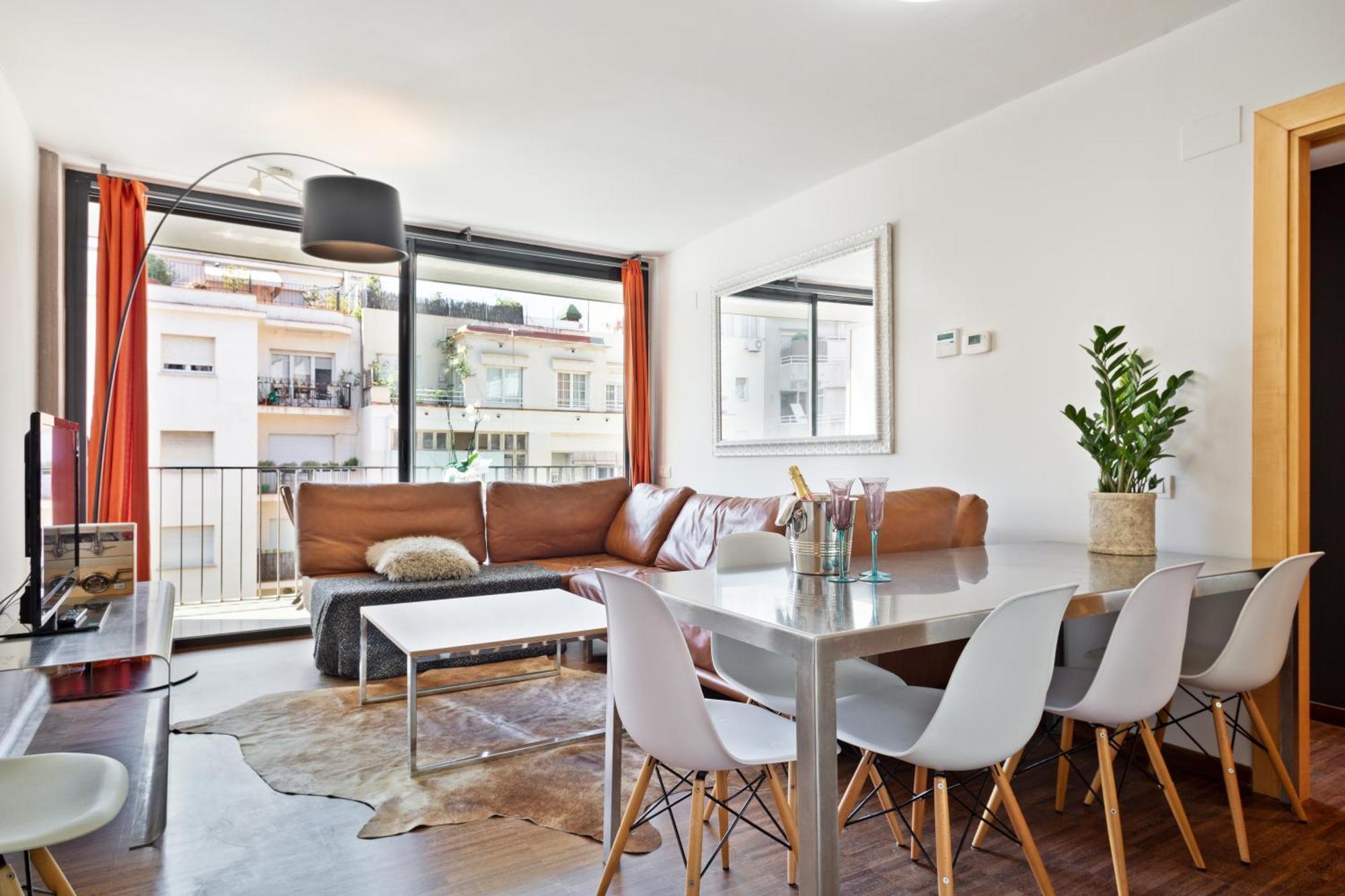 Apartment Barcelona Rentals - Sarria Apartments Near Center Chambre photo
